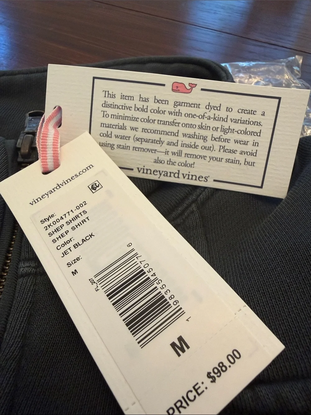 Vineyard Vines Classic Shep Shirt - Black - Picture 3 of 3